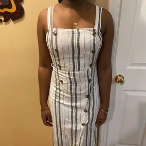 Berksha button dress